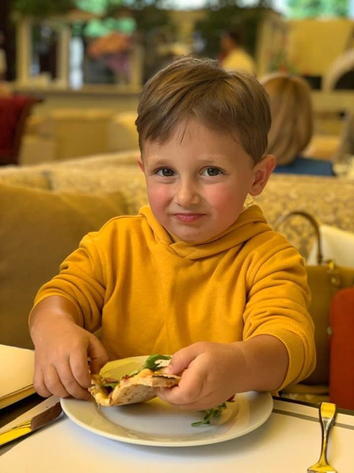 3-річний Саша Соболєв, якого застрелили в центрі Києва