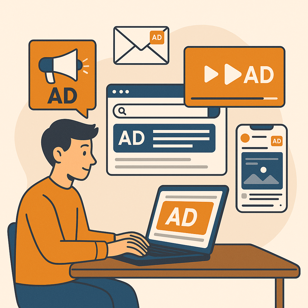 Види реклами в інтернеті