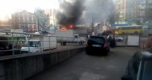 У центрі Києва сталася страшна пожежа (відео)