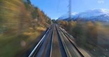 Неймовірна подорож на швидкісному поїзді по Норвегії