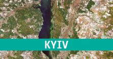 Київ показали на знімку з космосу (відео) 