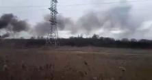 На околиці Одеси знову пожежа: вогонь впритул підібрався до АЗС (відео)
