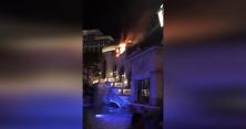 З'явилось відео великої пожежі у відомому казино-готелі Лас-Вегаса