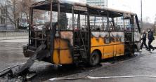 У Києві згоріла маршрутка: з'явилося нове відео НП 
