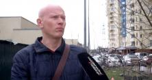 Карколомний політ: у Києві парашутист стрибнув з 30-го поверху (відео)