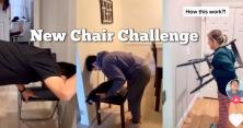 Чи можна підняти стілець, притулившись головою до стіни? З'явився новий челлендж (відео)