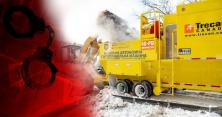Два "пожирачі снігу" на всю Україну: унікальні машини у Києві перетворюють сніг на пару і воду (відео)