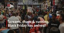 Чорна п'ятниця: з'явилося відео божевілля покупців