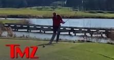 Трамп "вилаяв" лунку під час гри в гольф (відео) 