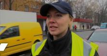 У Хмельницькому поліцейські провели флешмоб із "трупами" на дорогах (відео)