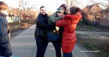 У Кривому Розі "активіста" підозрюють у крадіжці (відео)