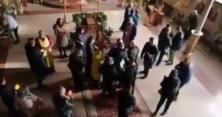Жорстока бійка священиків в одеській церкві потрапила на відео