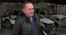 Вночі у Кременчузі підпалили два Lexus, поліцейські шукають серійних паліїв (відео)