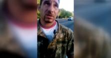У Львові АТОшник з псевдобійця-жебрака зняв штани (відео)