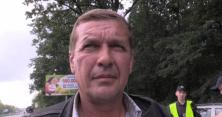 4 авто та двоє людей постраждали у карколомному ДТП під Києвом (відео)
