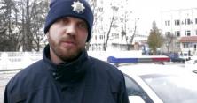 У Львові водій протаранив поліцейську машину (відео)