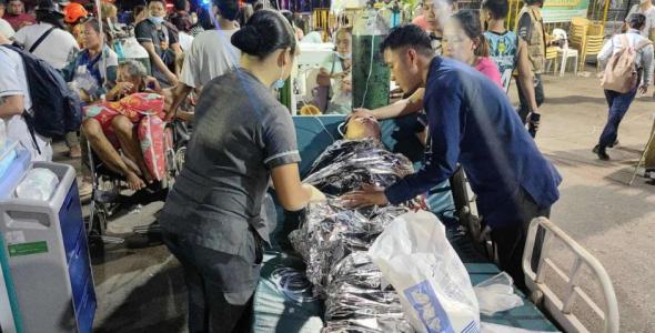 На Філіппінах потужний землетрус вбив щонайменше 70 людей, лікарні переповнені (відео)